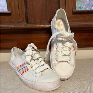 Keds kickstart rainbow stripe sneakers